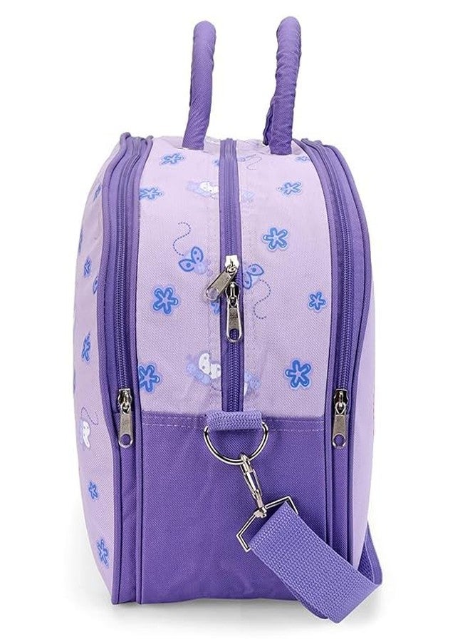 Alya The Cheeky Kidzz New Born Baby Multifunctional Diaper Nappy Changing Mother Maternity Multi Compartment Handbag Shoulder Purple Tote Bag (Assorted Prints) (DESIGN 5) - Image 5